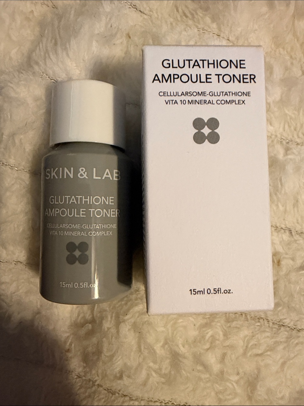 Skin & Lab Glutathione Ampoule Toner — Gray